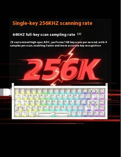 [NEW] IROK MG68 PIUS Keyboard MG68 ACE Magnetic Switch Mechanical Keyboard RGB 8K Gamer PC E-Sports Gaming Accessories Gift
