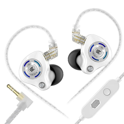 Pre-order KZ Gale In-Ear Super-Linear Driver Hifi IEM Earphone for Game with Detachable Silver-Plated Recessed 2-Pin Cable