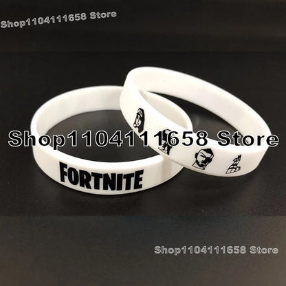 Brățară luminoasă din silicon, tematică Fortnited, decor pentru petrecere, brățară aniversară din cauciuc, jucărie la modă pentru adulți și adolescenți, cadou aniversar