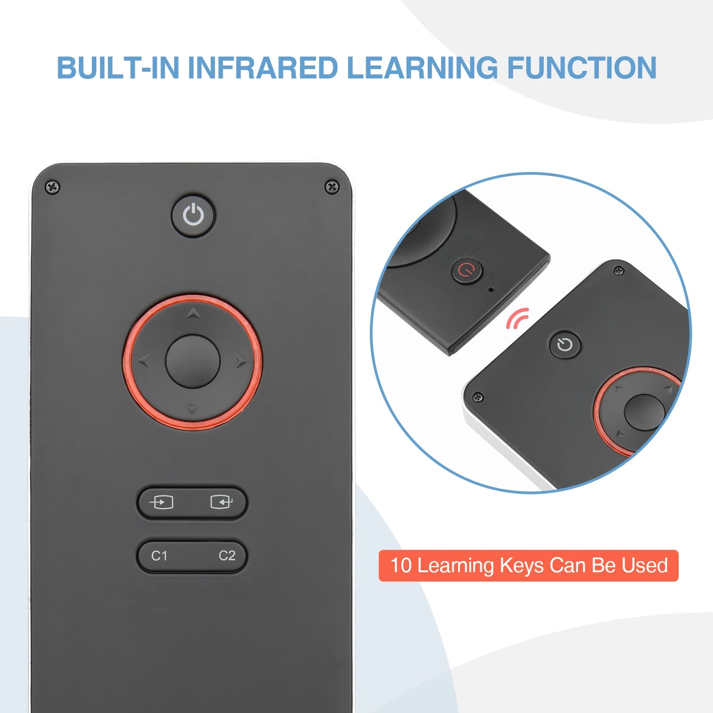 Rii Mini Wireless English Keyboard with TouchPad for Android TV Box/Mini PC/Laptop Mac, Laptop, Windows, Tablet