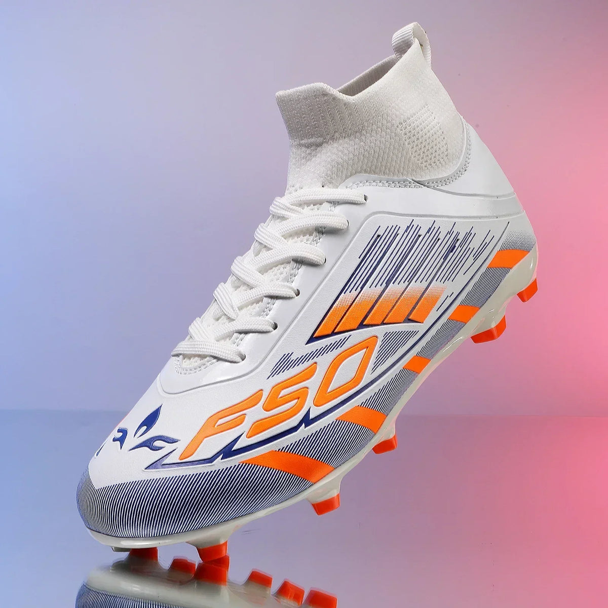 Nouvelles chaussures de football pour hommes, antidérapantes TF/FG, chaussures de sport confortables pour garçons et femmes, chaussures de sport à la cheville, chaussures de football professionnelles, baskets