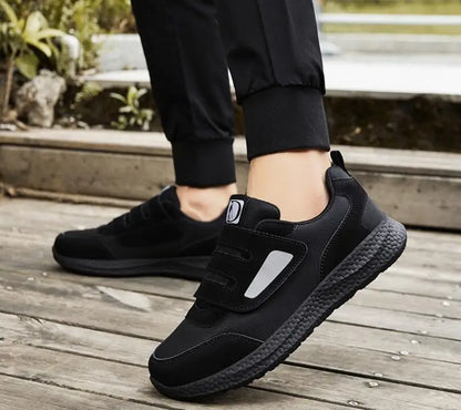 Design Diabetic Shoes Wide Walking Shoes with Adjustable Closure Slip-On Orthopedic Elderly Shoes Sneakers for Men Women