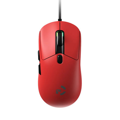 Wired Game Mouse 6 Levels DPI Adjustable Up to 12800DPI Instant A825 Chip RGB Macro Programming Ergonomic Design Universal Mouse