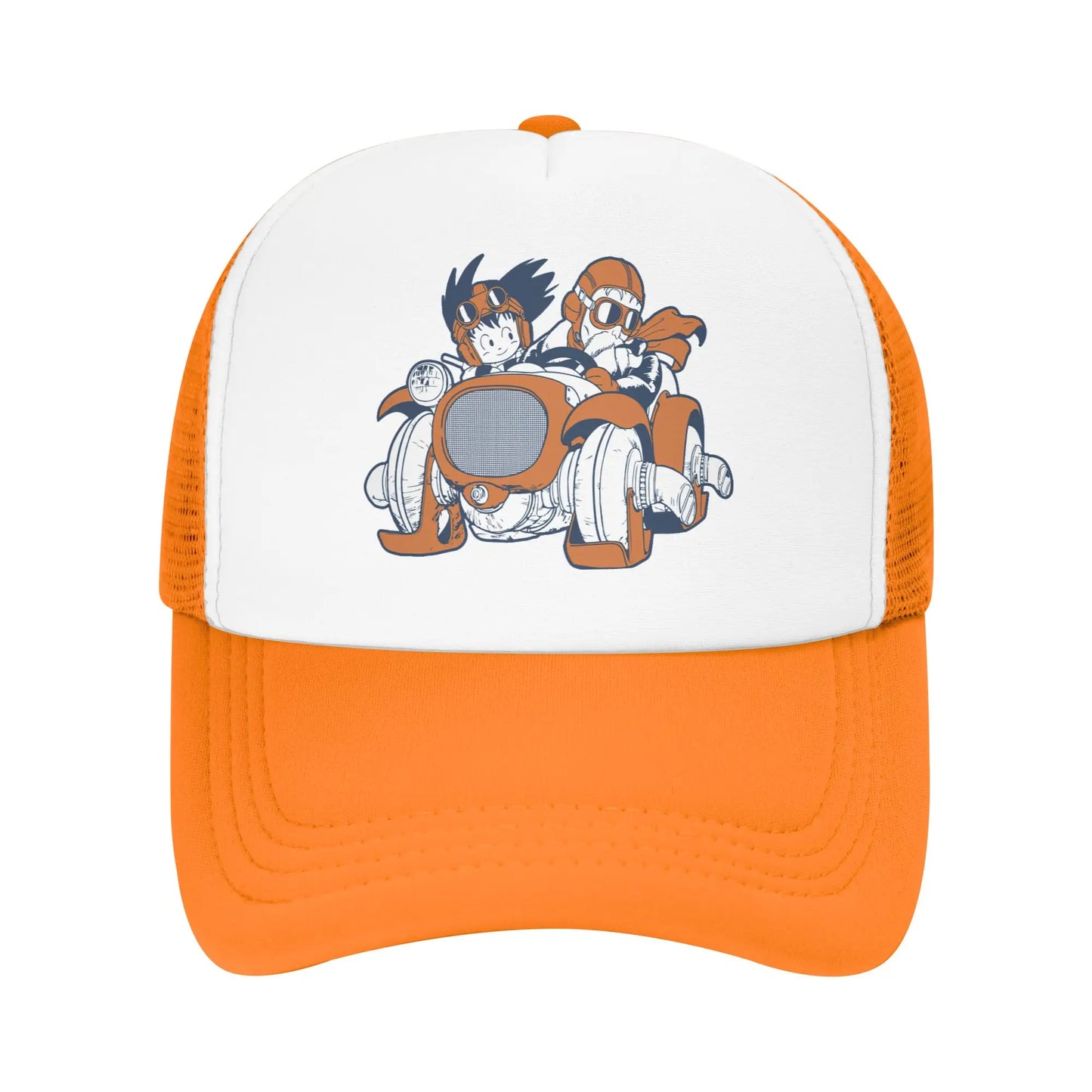 Goku Muten Roshi Dragon Ball Z Baseball Caps Sport Sun Hat Anime DBZ Hats Breathable Polyester Trucker Cap Summer Trucker Caps