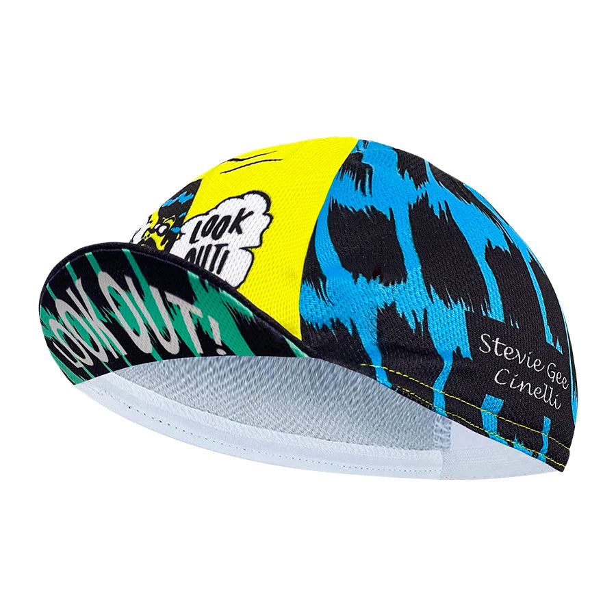 cyklistická čiapka, polyesterová absorpcia potu, módny trend, unisex, graffiti