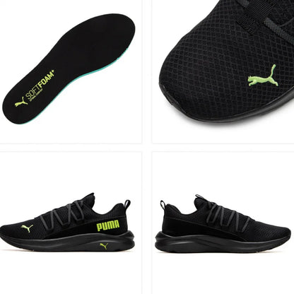 PUMA Chaussures de course pour hommes 377671-12 2026 Baskets de sport décontractées en maille respirante à coussinets souples pour l'été