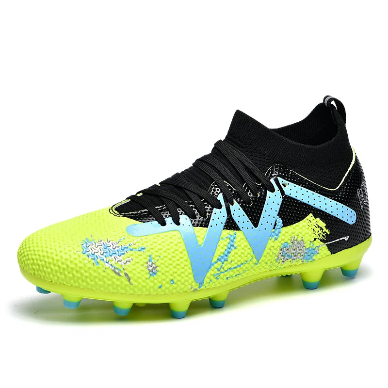 Botte de Football en salle, crampons de Futsal professionnels pour hommes, chaussures de Football pour adultes, durables, confortables, antidérapantes, baskets d'entraînement pour adolescents