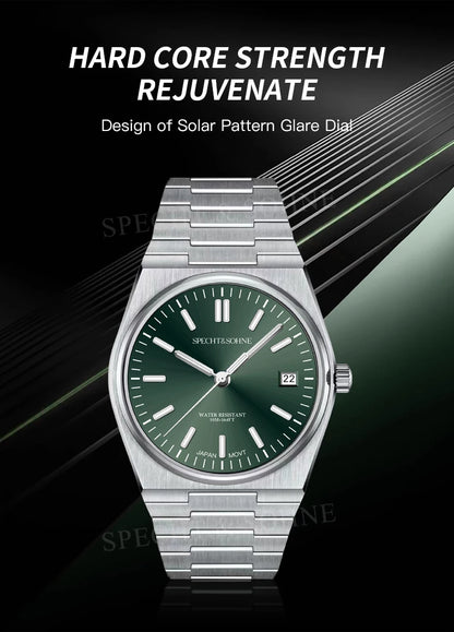 2025 New Arrivals Specht&Sohne Mens Watches Stainless Steel Sapphire Classic Quartz Men Watch Relogio Masculino 100M Waterproof