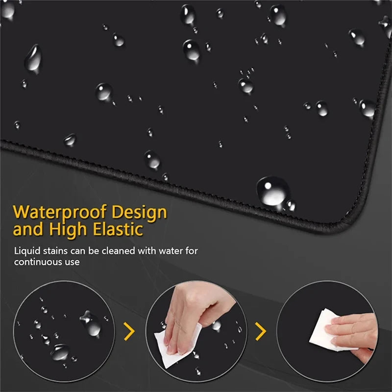 XXL Gaming Accessories Gamer Keyboard Desk Mat Non-Slip World of Warcraft Lich King Laptop Notebook Mousepad 900X400 Mouse Mats