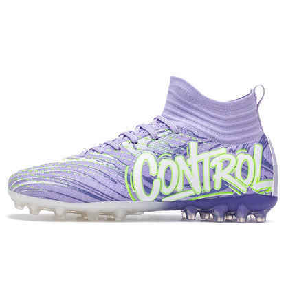 Chaussures de football originales pour hommes, baskets de sport décontractées pour enfants, chaussures de terrain en herbe unisexe pour garçons