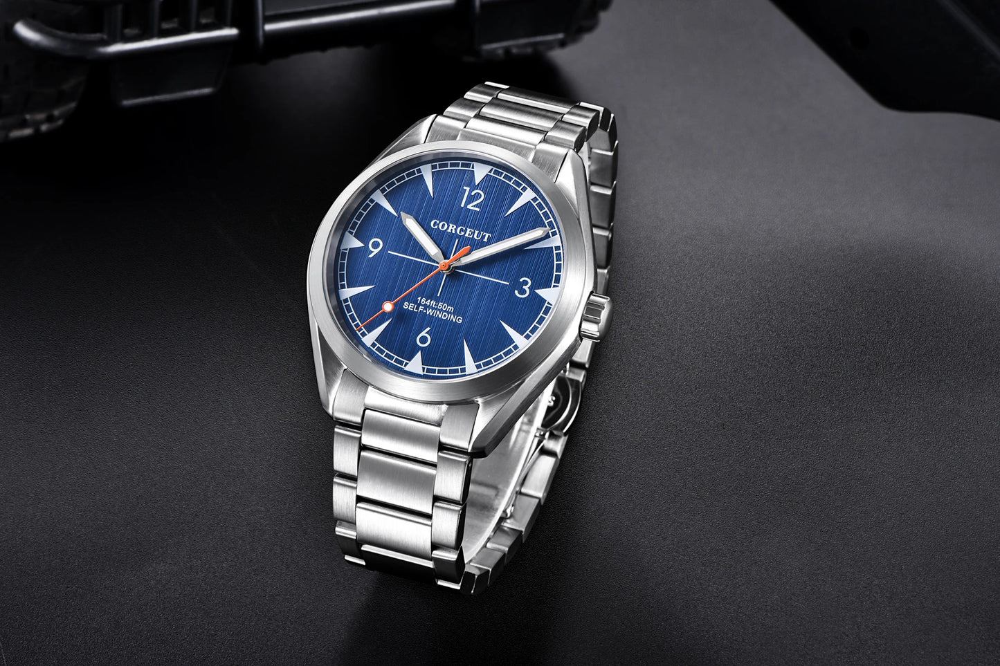 CORGEUT 41mm Luxury NH35 MOVEMENT Watch for Man Sapphire Glass Sport Clock Watch Automatic Relogio Masculino Mechanical Watches