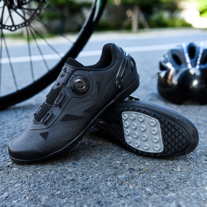 2026 New Men's Non - Slip Breathable Lock - Type Mountain Bike Cycling Shoes Durable Adjustable Outdoor Sports Footwear