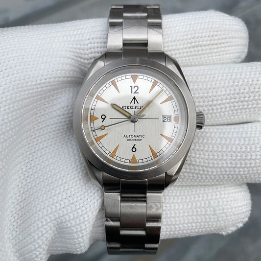 STEELFLIER Official SF751 Luxury Fashion Mechanical Wristwatch NH35 Movement Super Luminous 20Bar Waterproof Classic Dive Watch