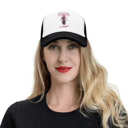 Dragon Ball Black Goku Trucker Cap Men Women  Hat Sun Hat Sports Cap Adjustable Polyester Mesh Baseball Cap Summer