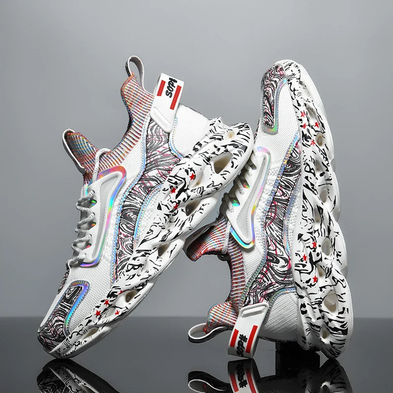 Chaussure Homme Chaussures de course respirantes pour hommes, baskets décontractées pour hommes, chaussures de tennis pour hommes, entraîneur de course, mocassins à la mode, luxe