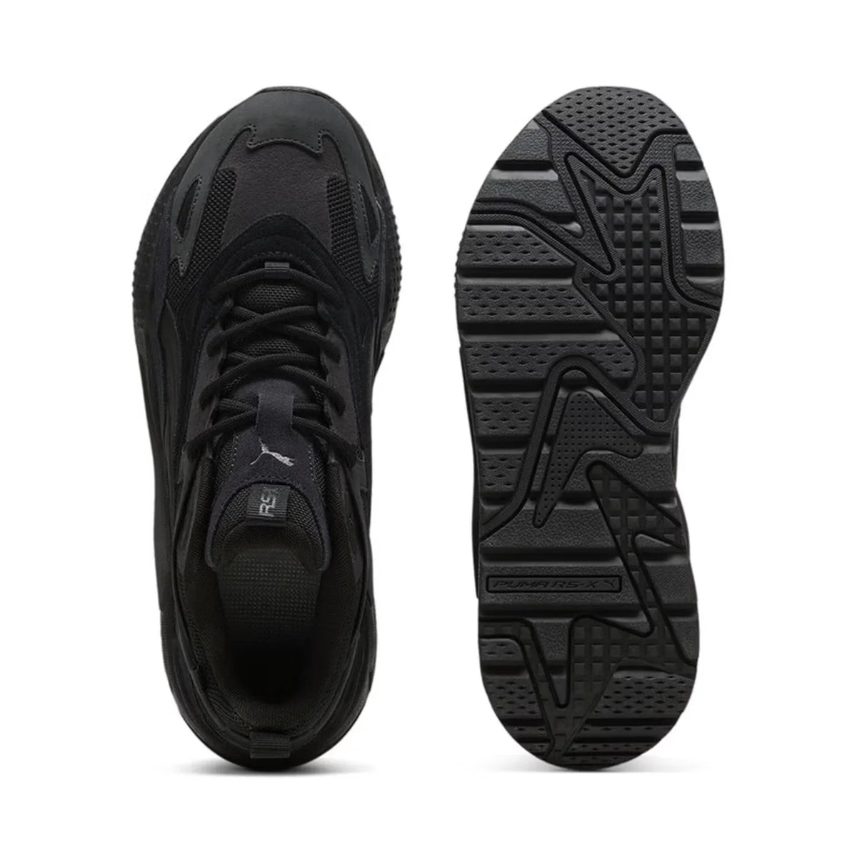 Puma RS-X Efekt Noir Respirant Amorti Confortable Tendance Rétro Durable Chaussure Décontractée Unisexe Légère 398202-02