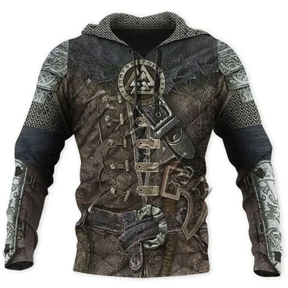 2023 neuer Herbst-Hoodie für Herren mit Wolf-Print, 3D-Sweatshirt, urban, trendig, vielseitig kombinierbar, Oversized-Oberteil, Kapuzenpullover, Herrenbekleidung