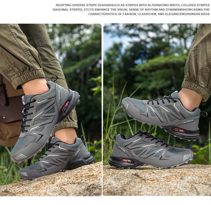 Men Waterproof Hiking Shoes Non-Slip Hunting Boots Outdoor Tactical Training Sports Shoes Men Walking Hiking Travel Shoes
