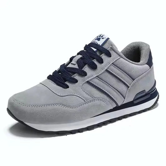 Artificial Leather Men Casual Shoes Male Spring Men Casual Light Shoes Sneakers Lace-Up Flats Breathable Outdoors Sapato