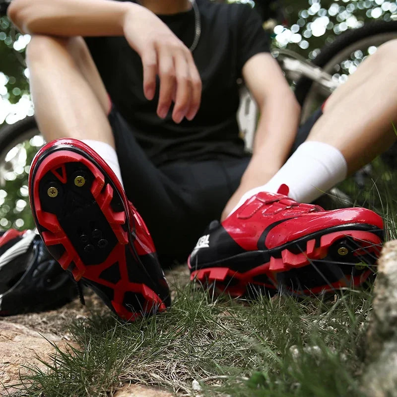 Unisex Cycling Sneakers Road Women Cycling Shoes Nonslip Men Mountain Bike Shoes Racing SPD Outdoor Zapatillas Ciclismo Mtb