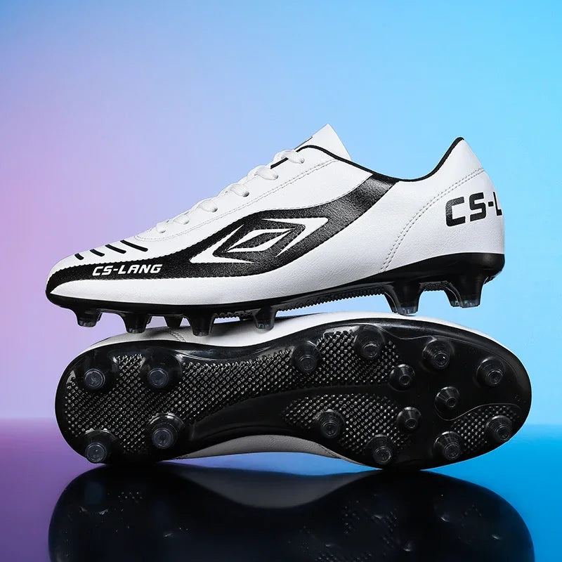 New Men Football Boots Grass Cleats Soccer Shoes Match Adult Indoor Ultralight Non-Slip Boys Futsal Sport Turf Comfortable