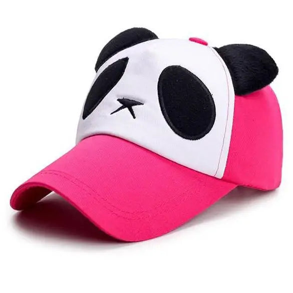 Summer Cute Panda Baseball Caps For Men Women Cotton Hip Hop Snapback Hats Sun Protection Boys Girls Outdoor Gorras Dropshipping