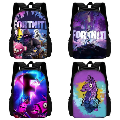Нова хитова игра FortniteS – детски раници за момчета и момичета, ученически подарък за рожден ден, детски училищни чанти, унисекс къмпинг раница, издръжлива рюкзак раница