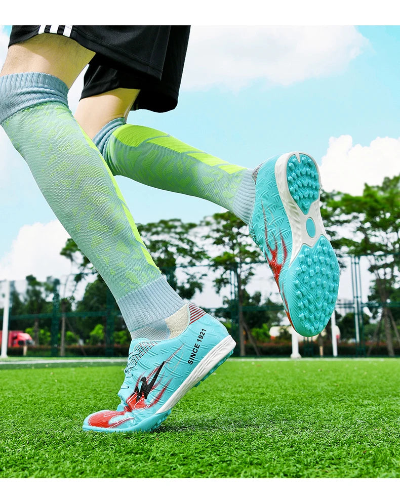 Zapatillas de fútbol Double Star 2026 nuevas para entrenamiento y partidos, antideslizantes, con agarre, soporte estable y diseño especial para fútbol