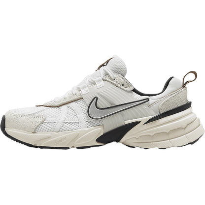 Nike genuine V2K Run Men's and Women's Breathable Cushioned Retro Running Shoes FN6703-100