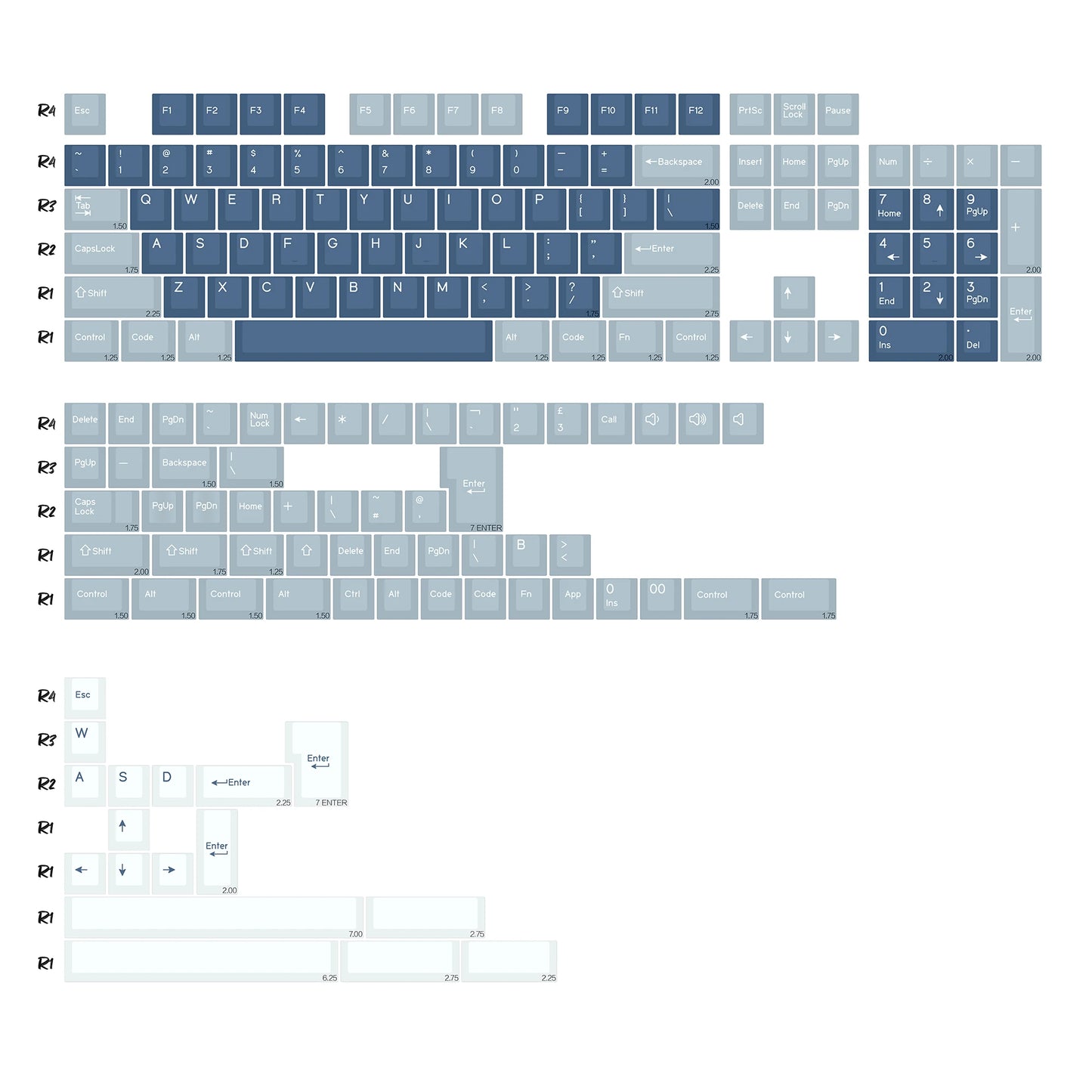 KBDiy GMK MarrsGreen Keycap Retro PBT ISO Double Shot Cherry Profile Keycaps For MX Switches Mechanical Gaming Keyboard Key Caps