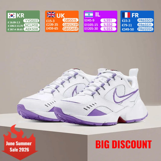 Nike Air Heights Cushioning Running Shoes for Women Comfortable, Lightweight, Breathable, Slip-Resistant, Durable CI0603-100