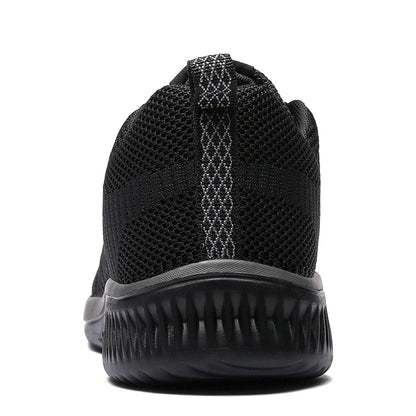 Chaussures de marche pour couple, grande taille, en maille respirante et confortable, à semelle souple, durables et légères, chaussures de sport décontractées pour l'extérieur, pour toutes les saisons