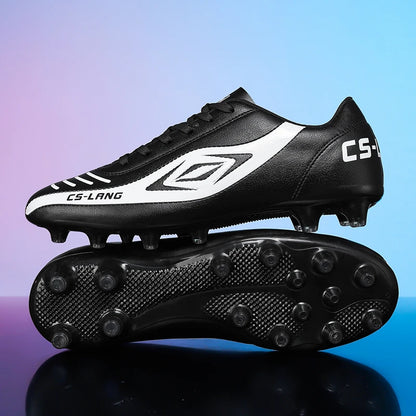 New Men Football Boots Grass Cleats Soccer Shoes Match Adult Indoor Ultralight Non-Slip Boys Futsal Sport Turf Comfortable