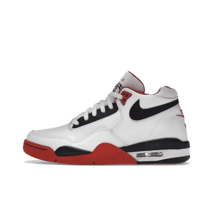Nike Flight Legacy Mid-Top Retro Basketball Shoes Unisex White BQ4212-101