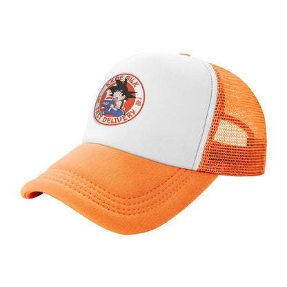 Men Women Kid Goku Rage Dragon Ball Z Trucker Caps Mesh Baseball Caps Snapback Caps  Hats Sun Hats Adjustable Golf Hats Spring
