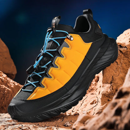 Chaussures de randonnée en plein air pour hommes, chaussures de course sur sentier, antidérapantes, légères, respirantes, pour escalade en montagne, camping, trekking, taille 46