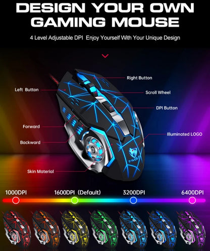 Kit Mobilador Gamer Kit Gaming Keyboard Mouse Mobile Games Converter 3 In 1 Combo One Hand Keyboard for PUBG Mobile Games TF900