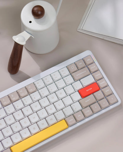 NuPhy nSA Profile Shine-through nSA PC Keycaps Transparent Keycap Low Profile Suitable for Air Series For AIR75/AIR75 V2/AIR96