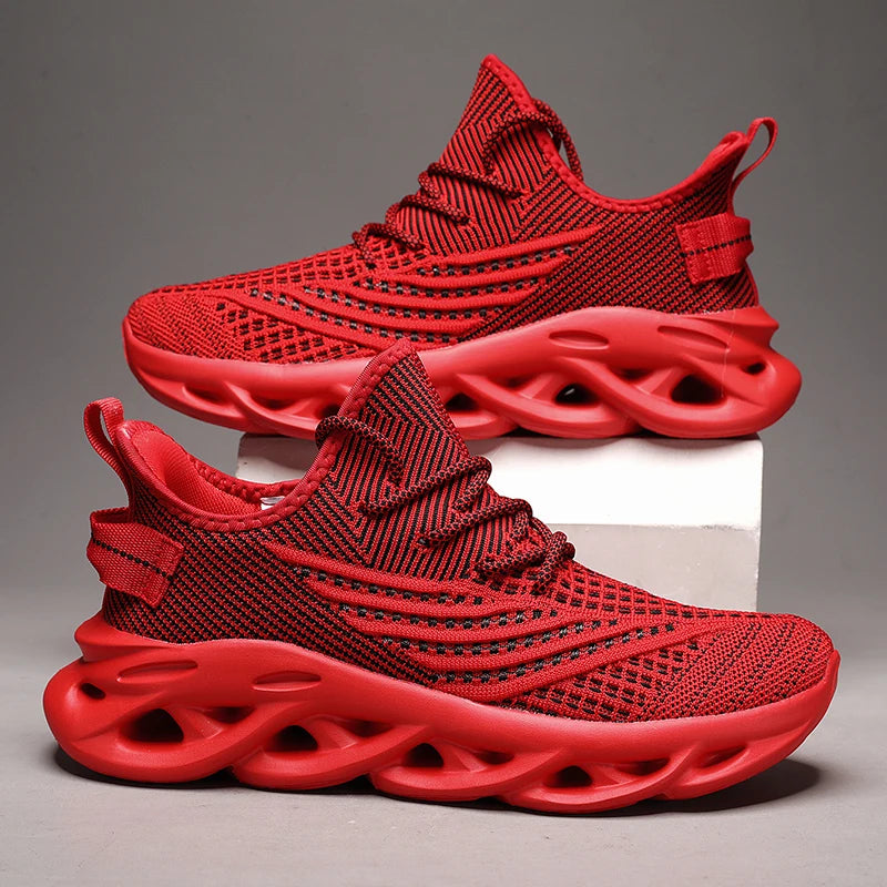 Sneakers da uomo comode e traspiranti in mesh, scarpe da tennis outdoor sportive per running, palestra e jogging, leggere e basse, scarpe da camminata da uomo