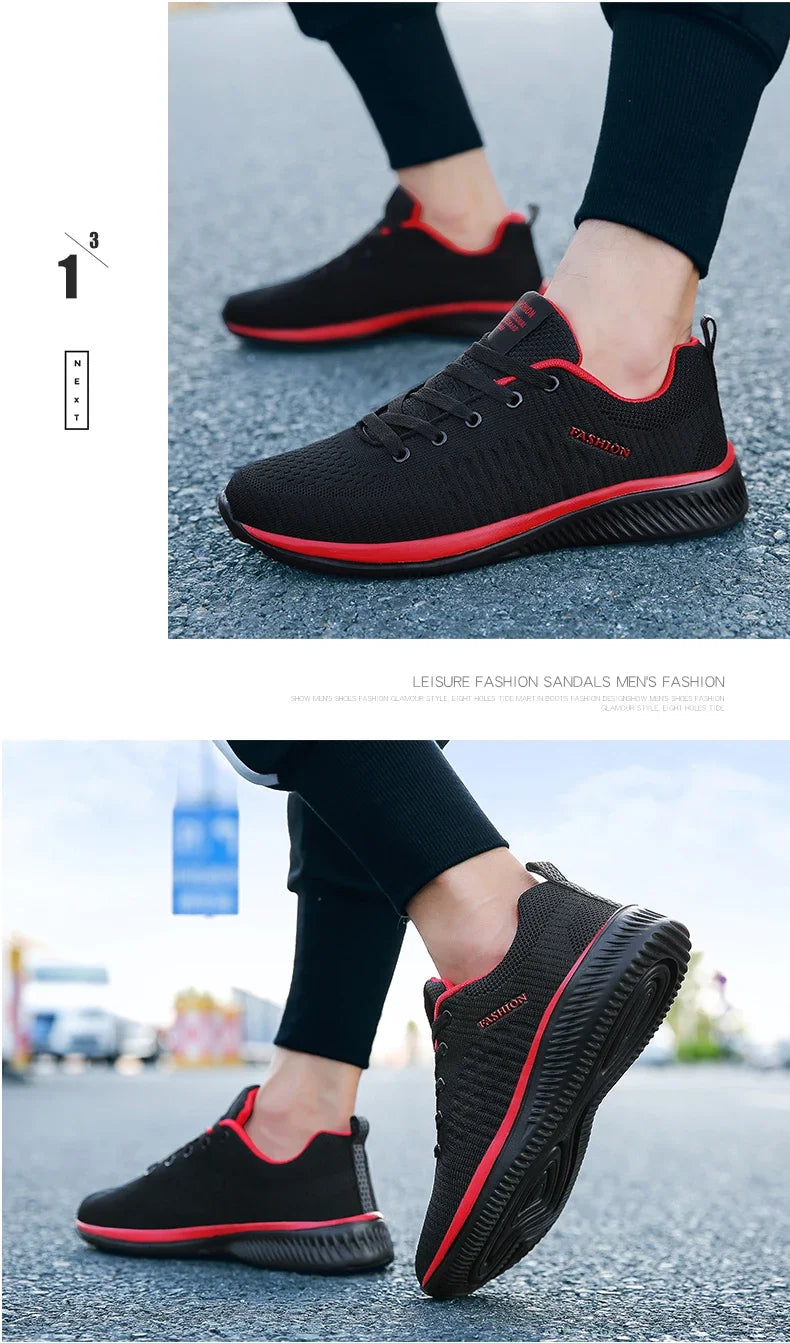Męskie dzianinowe buty do biegania i chodzenia, casualowe sneakersy, oddychające sportowe buty do biegania, treningu i na siłownię, lekkie buty outdoorowe dla kobiet, rozmiary 38-47