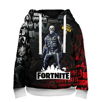 Φούτερ με κουκούλα Fortnite Peely Print New Design για άνδρες, γυναίκες και παιδιά, μακρυμάνικο, μοντέρνο casual streetwear pullover