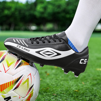 New Men Football Boots Grass Cleats Soccer Shoes Match Adult Indoor Ultralight Non-Slip Boys Futsal Sport Turf Comfortable