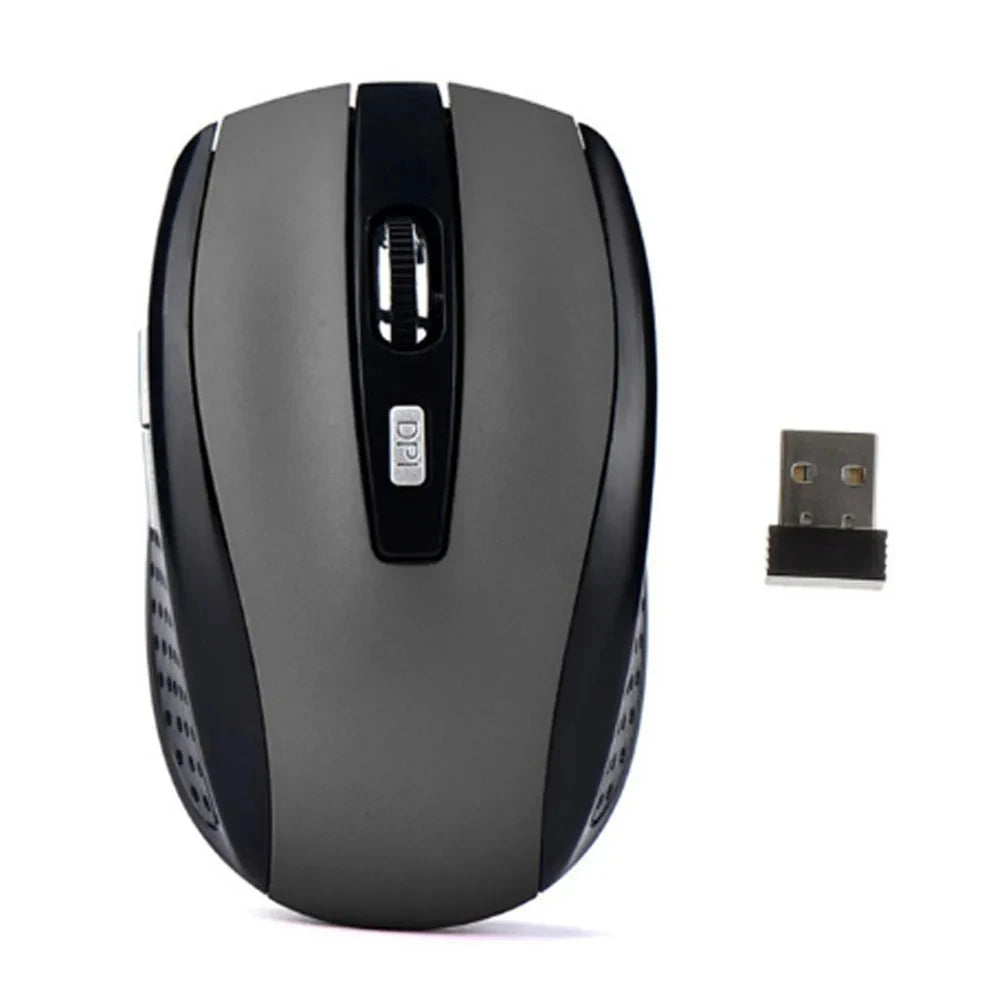 2.4G Wireless Mouse,7500 DPI,6 Buttons, 4-Ways Scroll Optical Gaming Mouse,Ergonomic Design For Desktop&Macbook PC Laptop