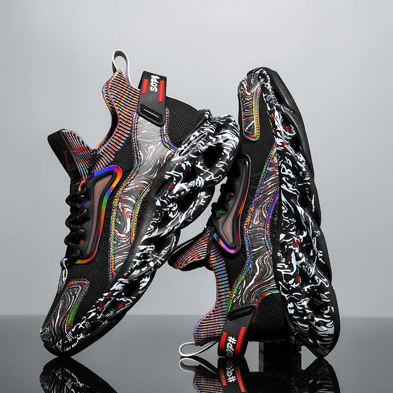 chaussure Hommes chaussures baskets hommes hommes chaussures décontractées tenis chaussures de luxe formateur course blanc cassé chaussures mode mocassins chaussures de course pour hommes