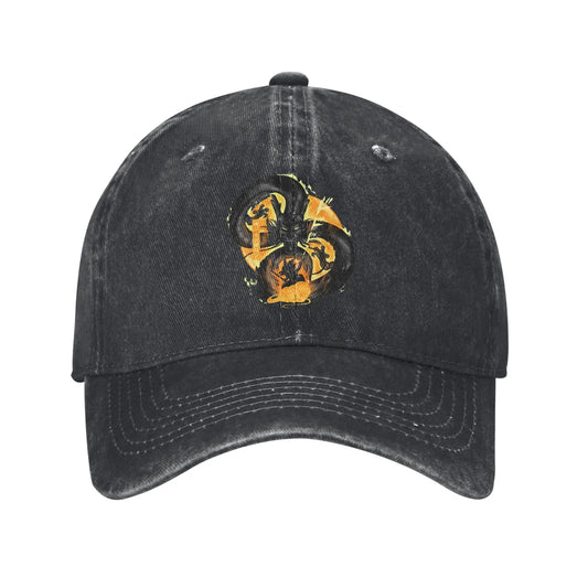 Produit gaming premium Fraquane, produits de luxe, nouvelle génération, équipement gamer, Vintage Dragon Ball Z Attack of Shenron Baseball Caps Men Women Distressed Denim Washed Cap Outdoor Running Golf Gift Hats Cap