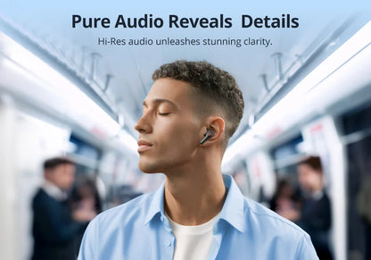 Tronsmart Sounfii NC 2 Earphones Bluetooth Wireless Hybrid ANC Earbuds with Hi-Res Audio, 40H Playtime, 2026 NEW CHOICE