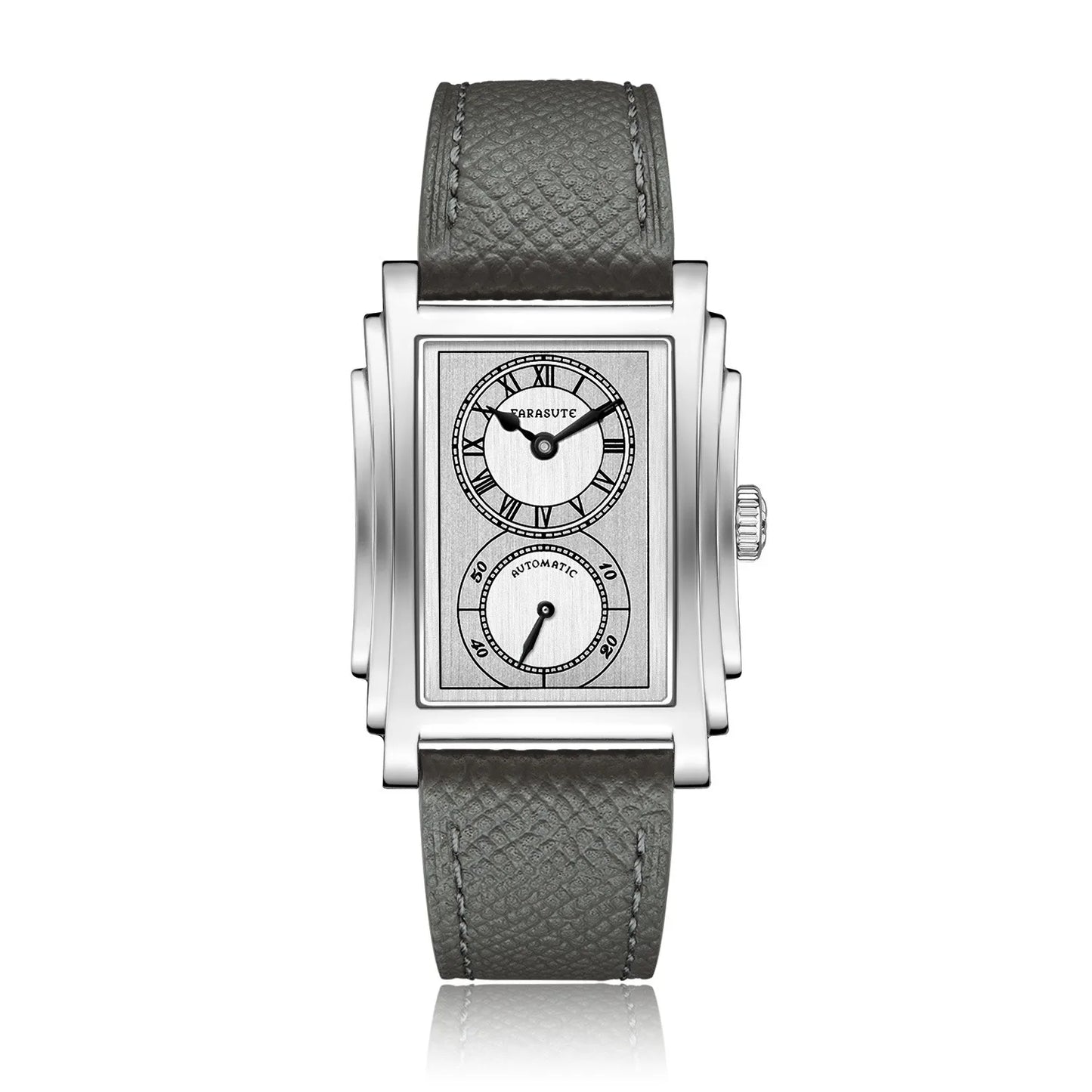 FARASUTE Luxury Fully Automatic Mechanical Men's Watch Seagull Sports Sapphire Stainless Steel Doctor Wristwatch reloj hombre 