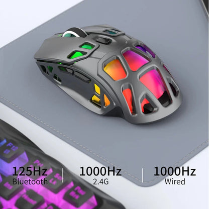 Lenovo X9Pro Tri-Mode Wireless Mouse 2.4G Bluetooth Wired Lightweight Magnetic Charging Dock Desktop Laptop Gaming&Office