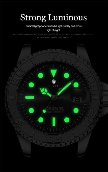 Montres de luxe pour homme - Nouvelle marque - Montres-bracelets sportives et tendance à quartz - Cadeaux pour homme - Montres automatiques - Horloge numérique « Café » pour homme
