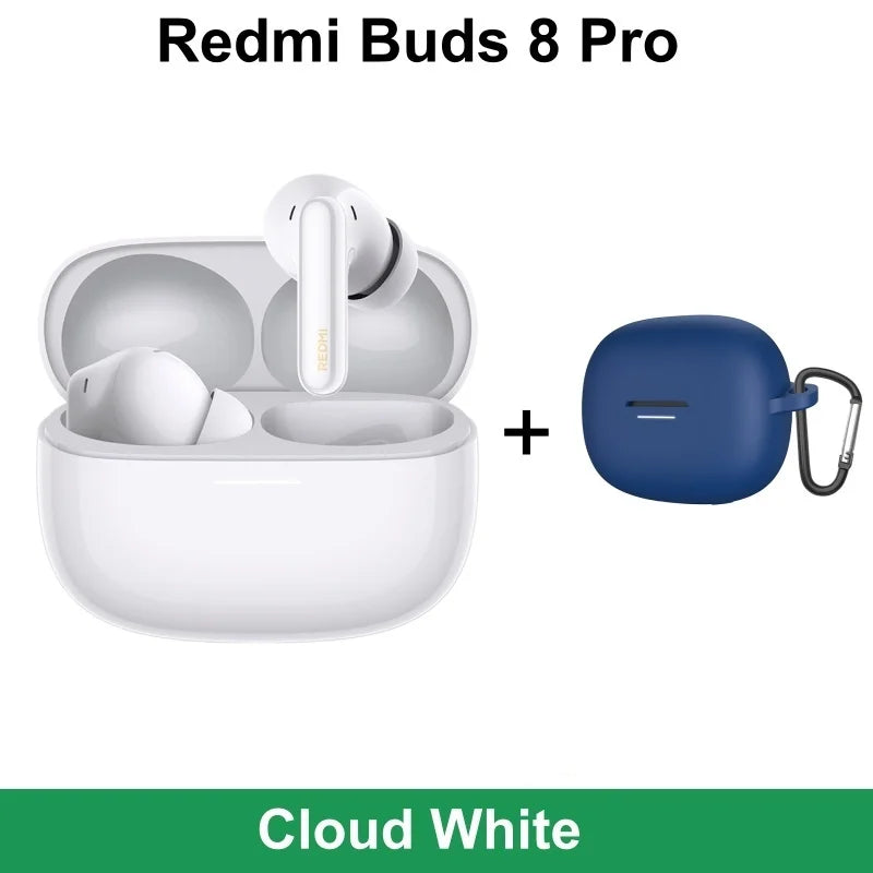 New Xiaomi Redmi Buds 8 Pro Global Version TWS Earphone Buletooth 5.4 AI Clear Call 3 MIC 55dB Active Noise Cancellation Earbuds